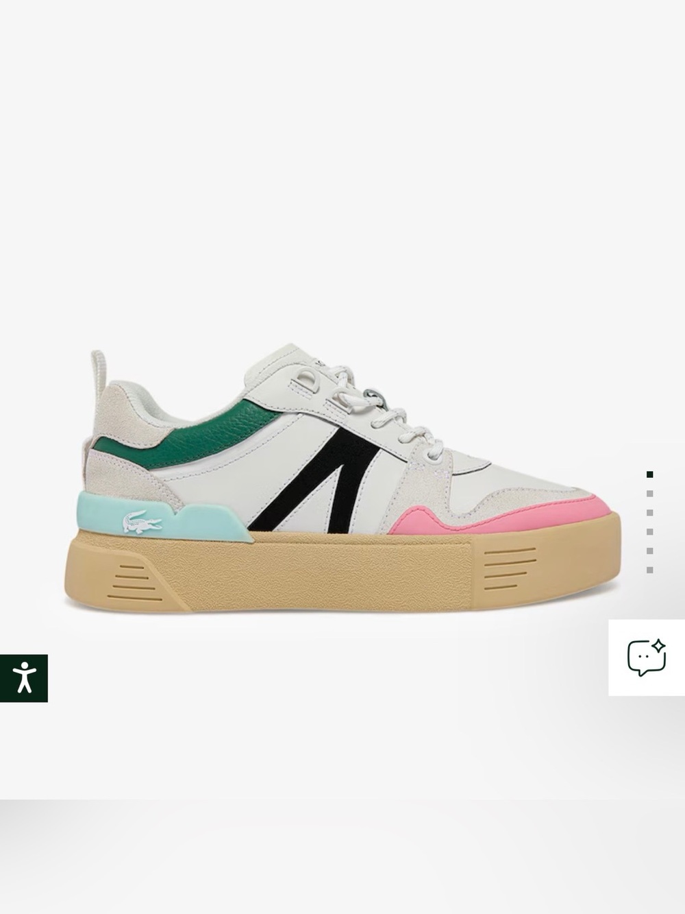 Lacoste L002 Leather Sneakers